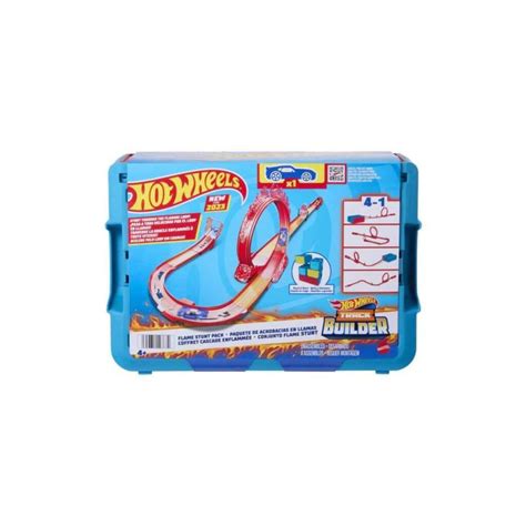 Hot Wheels Track Builder Flame Stunt Pack Toyzone