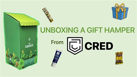 Cred T Hamper Unboxing Asmr… Youtube