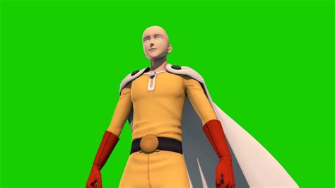 Saitama One Punch Man - 3D Animation - PixelBoom