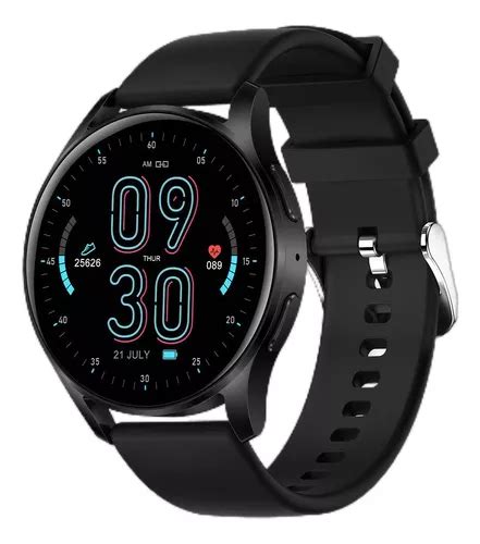 Smartwatch Genérica Lx01 Caja Malla Negra De Silicona Meses sin interés