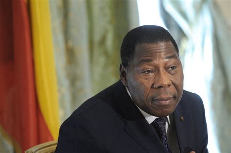 B Nin Lancien Pr Sident Thomas Boni Yayi De Retour Cotonou Jeune