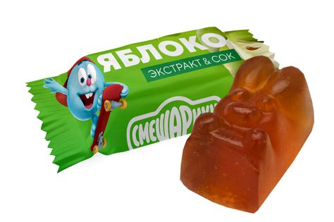 Конфеты-мармелад "Смешарики вкус яблока" 1кг/SwwetLife - купить в ...