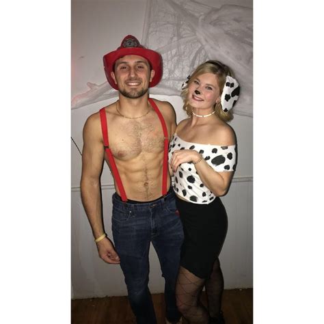 Fireman and Dalmatian costume 😍🐶👨🏼‍🚒🔥 | Dalmatian costume, Fireman, Costumes