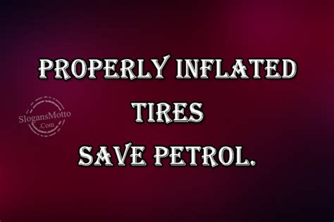 Save Fuel Slogans