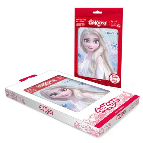 Silueta De Oblea Para Tartas Frozen X Cm Dekora