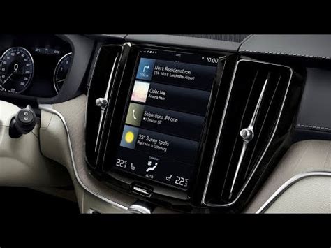 Volvo Sensus Infotainment Tour 2019 Volvo V60 YouTube