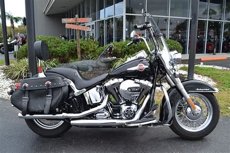 2017 Harley Davidson® Flstc Heritage Softail® Classic Vivid Black