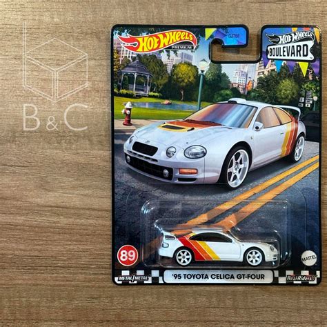 Hotwheels HW Hot Wheels Premium 95 Toyota Celica GT Four Hot Wheels Boulevard Shopee Malaysia