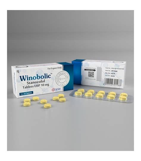 Estanozolol Winstrol Winobolic Oral 10mg 50comp Cooper Pharma Inkafit