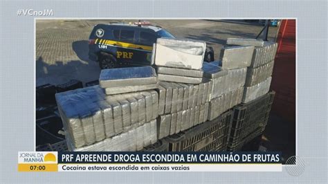 Homem é Preso Com 110 Kg De Cocaína Escondidos Em Caminhão De Frutas No