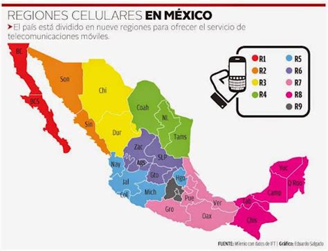 Regiones Telcel Mapa De Cobertura Zona Cel