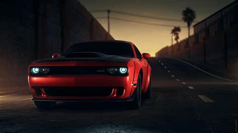 1920x1080 Red Dodge Challenger Srt 8k Laptop Full Hd 1080p Hd 4k