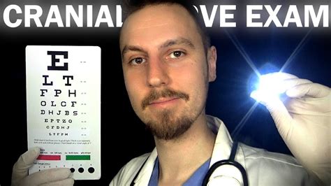 ASMR MOST DETAILED CRANIAL NERVE EXAM EVER DOCTOR ROLEPLAY EAR