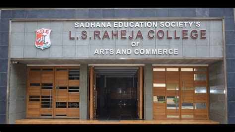 L S Raheja College Of Arts And Commerce Campus Tour Youtube