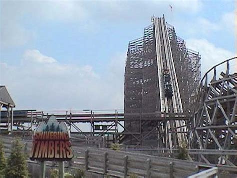 Shivering Timbers Roller Coaster Photos, Michigan's Adventure