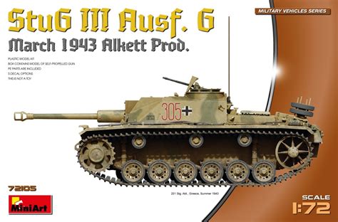 72105 StuG III Ausf G March 1943 Prod Armorama Armorama