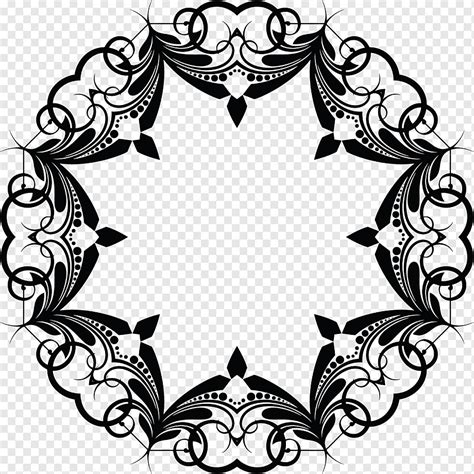 Oro Floral Diverso Otros Monocromo Png PNGWing