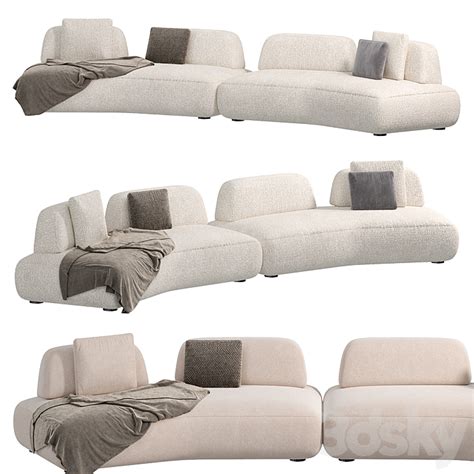 Curve Sofa By Art Nova Sofa D Model