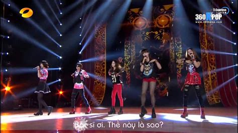 Vietsub Perf F X Electric Shock Hunan TV Spring Festival Gala