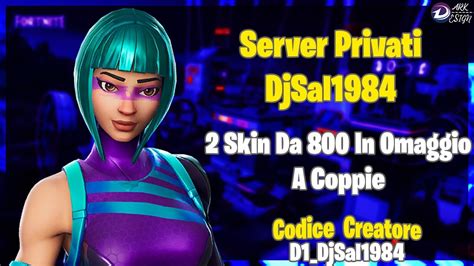 Live Fortnite Server Privati Per I Nuovi Iscritti Al Canale Skin In