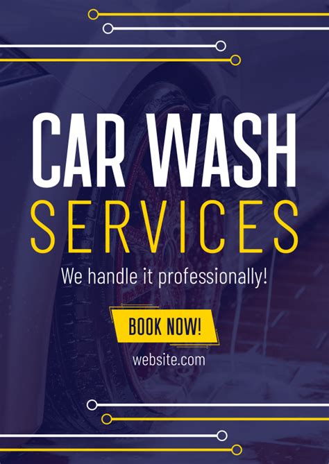 Car Wash Services Letterhead Brandcrowd Letterhead Maker