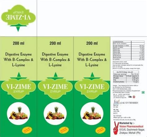 Vizime 200ml Syrup, Prescription at Rs 110/bottle in Darbhanga | ID ...
