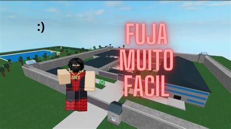 Como Escapar Da Prisao Muito Facil Roblox YouTube