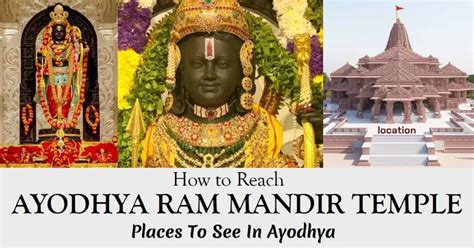 Ayodhya Ram Mandir Temple Location New Tour in UP