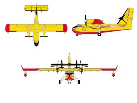 Cl 415 Bombardier 415 Amphibious Aircraft Water Bomber Technical Data