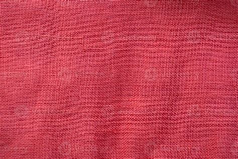 Red linen shirt fabric texture background 12602662 Stock Photo at Vecteezy