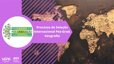 Processo de Seleção Internacional do Programa de Pós Graduação em