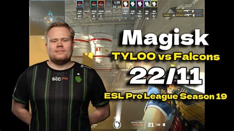 Cs Pov Falcons Magisk Vs Tyloo Nuke Esl Pro League Season