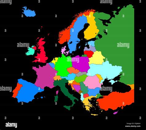 Icono De Mapa De Europa Caricatura Banque De Photographies Et Dimages My XXX Hot Girl