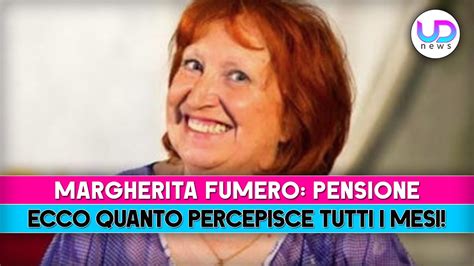 Margherita Fumero Ecco Quanto Prende Di Pensione Youtube