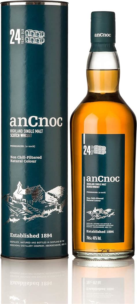 AN CNOC 24 Year Old Single Malt Scotch Whisky 70 Cl Amazon Co Uk