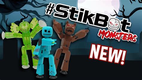 Stikbot Monsters Werewolf New Release YouTube