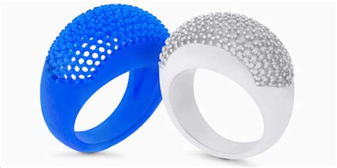 Stunning D Printed Rings From Casual To Engagement Dsourced