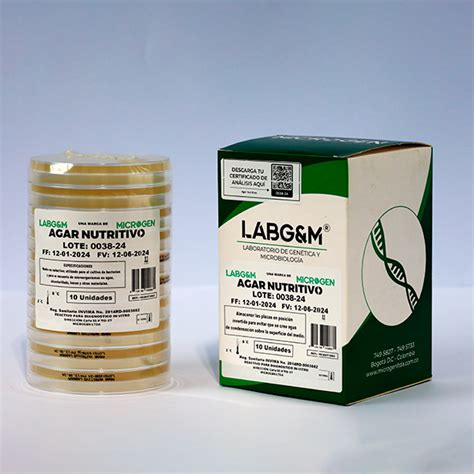 Agar Nutritivo Microgen Ltda