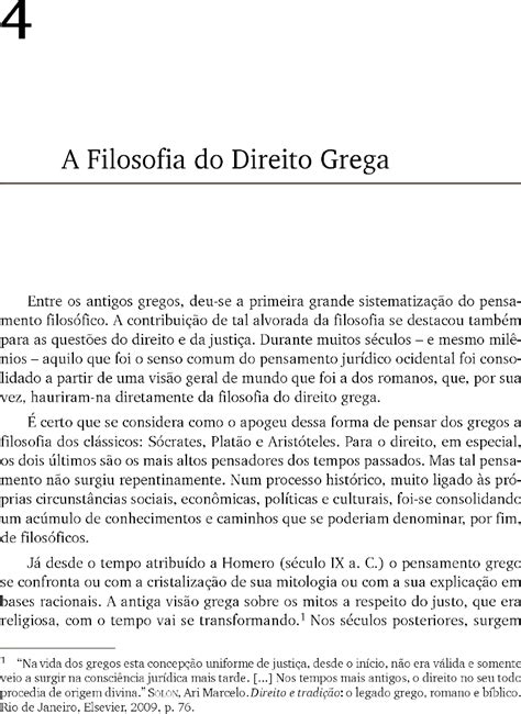 UNIDADE II Parte 1 FILOSOFIA DO DIREITO GREGA generalidades e pré