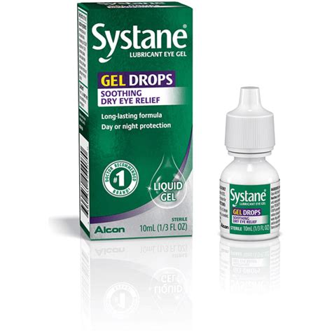 Alcon Systane Gel Drops Lubricant Eye Gel Anytime Protection 33 Fl