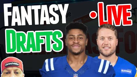 Live Best Ball Drafts Dont Miss Out On Your Last Fantasy Draft Youtube