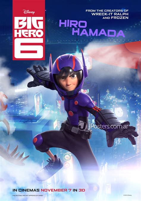 Big Hero 6 Poster - Hiro Hamada - Hiro Hamada Photo (37258452) - Fanpop