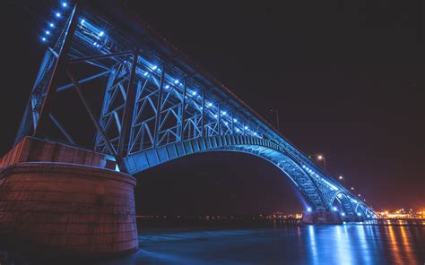 bridge, Night Wallpapers HD / Desktop and Mobile Backgrounds