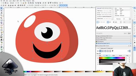 How To Draw A Simple Blob In Inkscape 2d Game Art YouTube