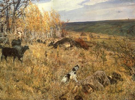 А.А. Пластов. Фашист пролетел. 1942. - - www.Museum.ru