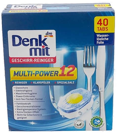 Test Denkmit Dm Geschirr Reiniger Multi Power 12 ZPS