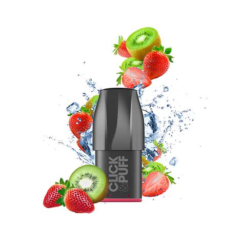 X Bar Pod Click Puff Refills Strawberry Kiwi