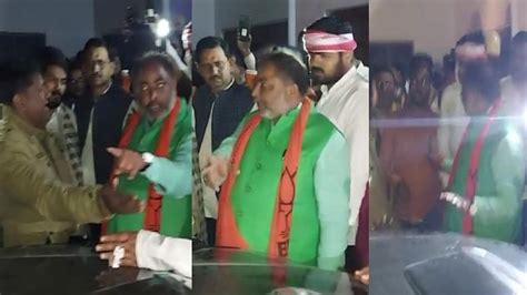 Up Election 2022 Bjp Candidate Dayashankar Singh Convoy Attacked In