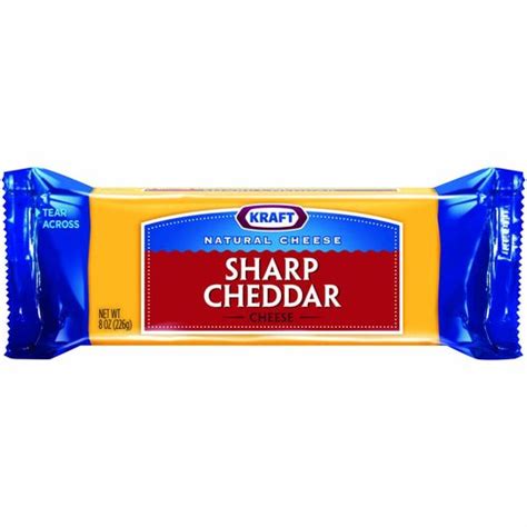 Kraft Sharp Cheddar Cheese Chunk Foodland