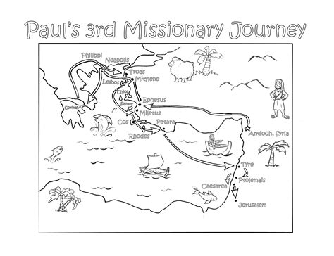 Maps The Journeys Of Paul Maps Of Paul S Missionary Travels Acts Artofit